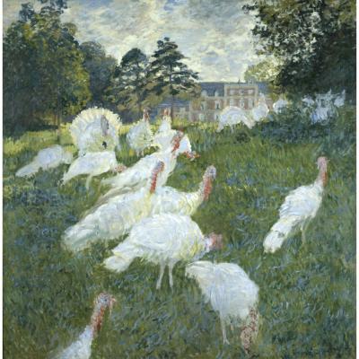 Claude Monet – Les Dindons (Turkeys)